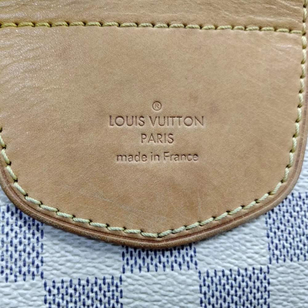 Authentic Louis Vuitton Stresa GM White Damier Azure - Picture 7 of 10